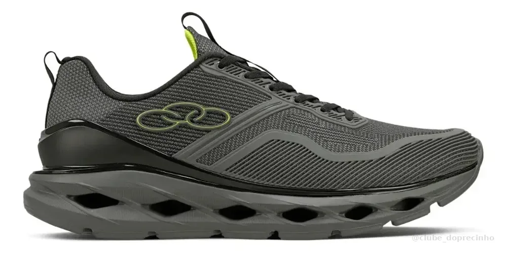 Tênis Olympikus Masculino Gama Chumbo/preto Lisa 40 Br