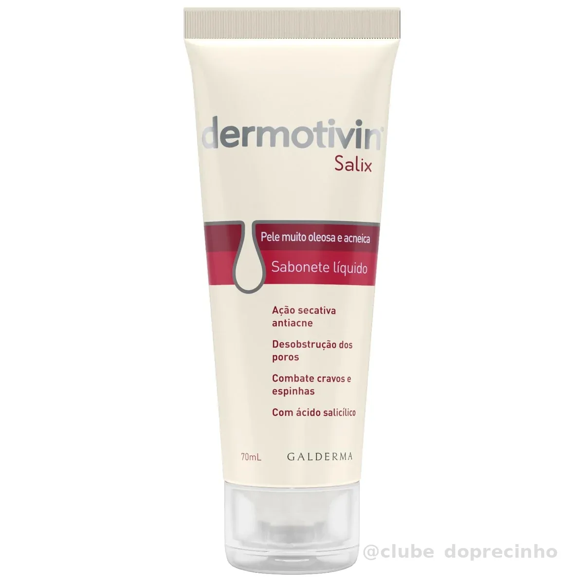 Dermotivin Salix Sabonete Liquido 70 Ml