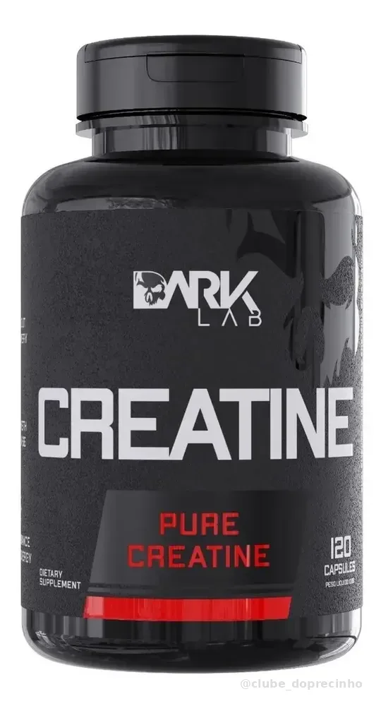 Creatina Monohidratada Pura 120 cápsulas Dark Lab