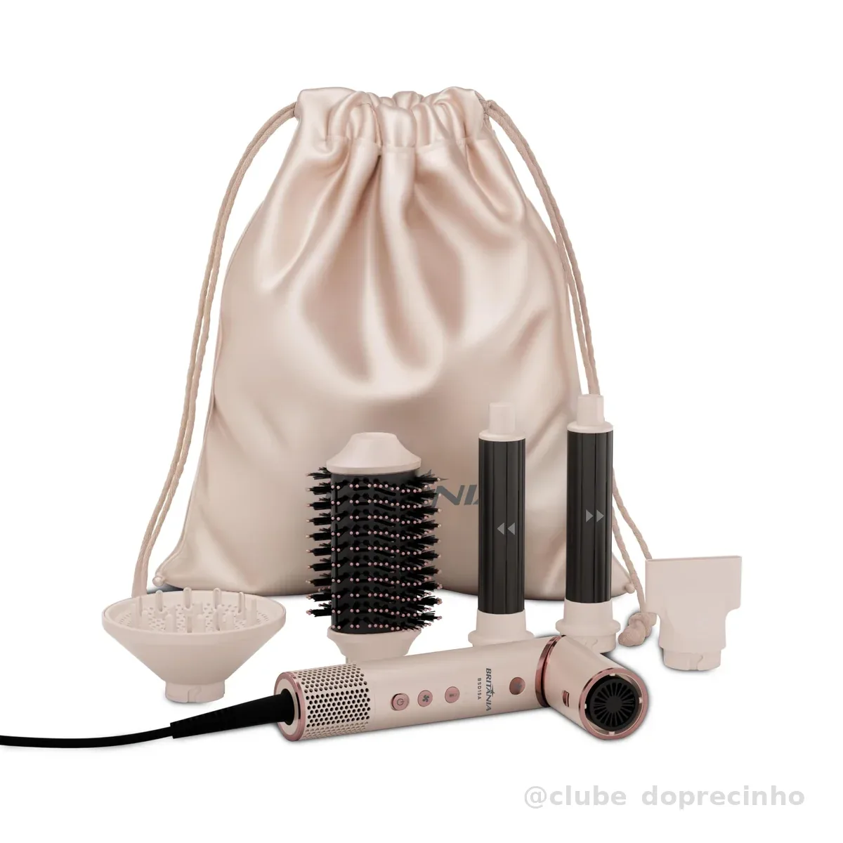 Secador de Cabelo Britânia Motor BLDC 1450W BSD15A 127V