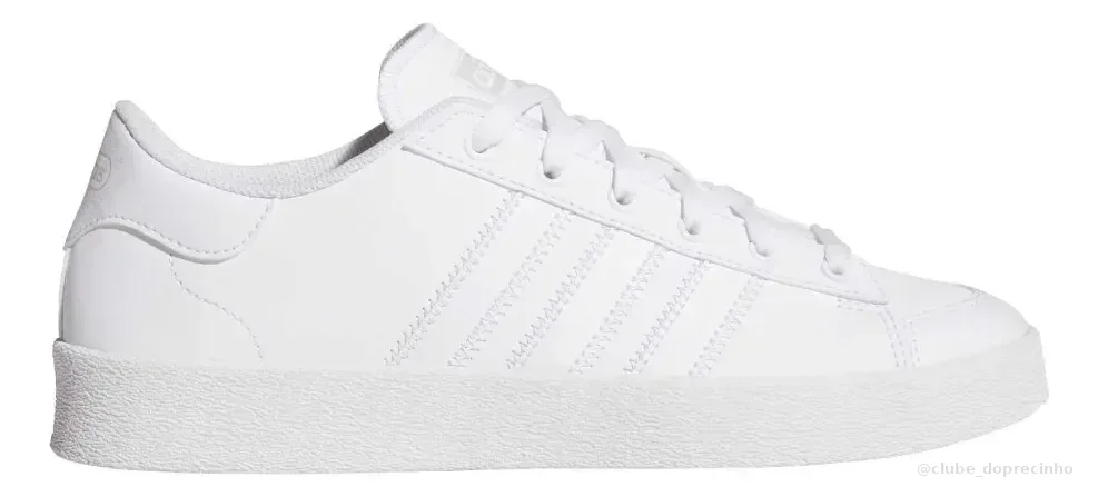 Tênis Masculino E Feminino Jump Hook adidas Branco Lisa 42 Br