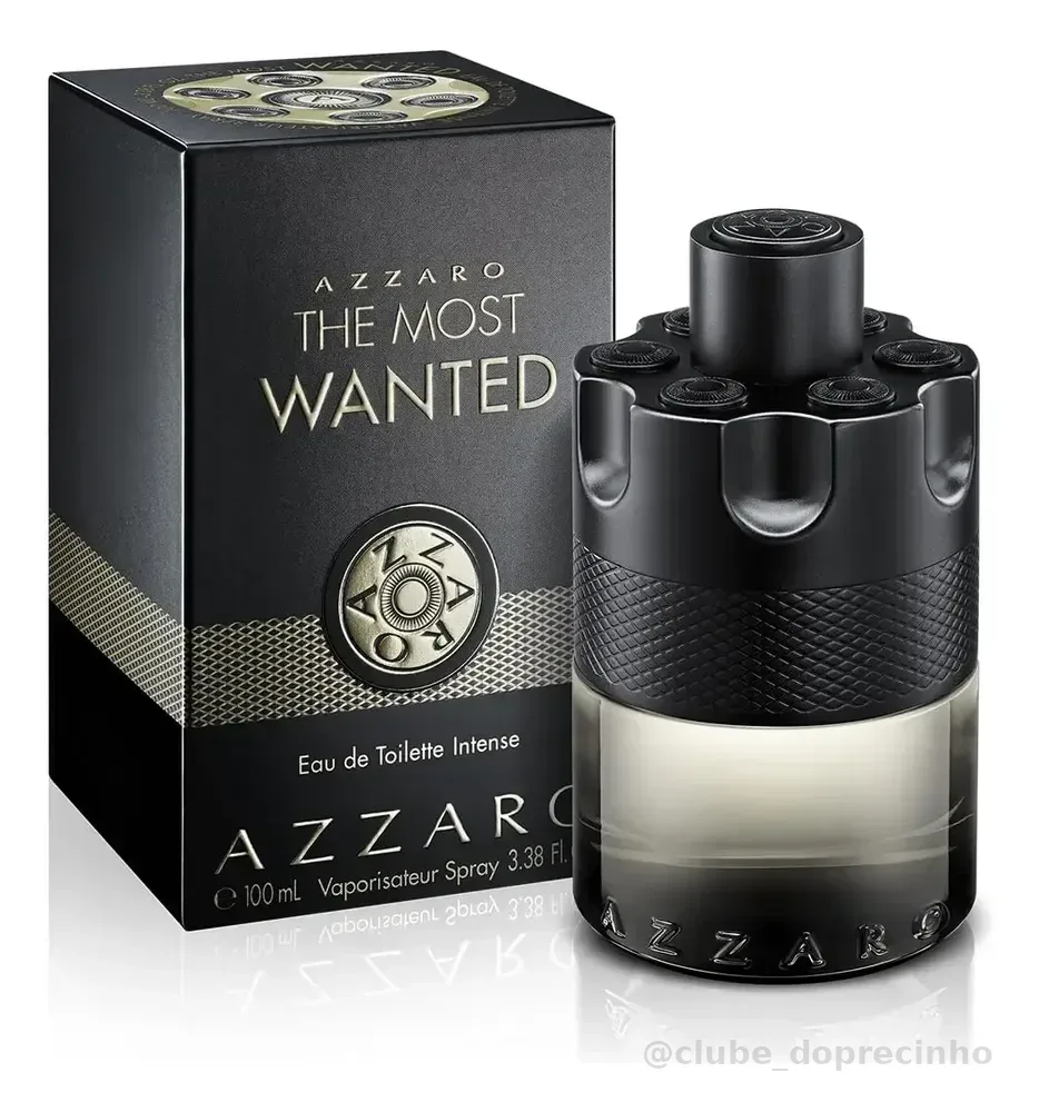 Fragrância Masculina Azzaro The Most Wanted Eau De Toilette Intense 100ml