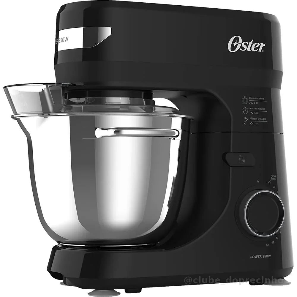 Batedeira Planetária Oster Bowl Inox III, OBAT641, 220V