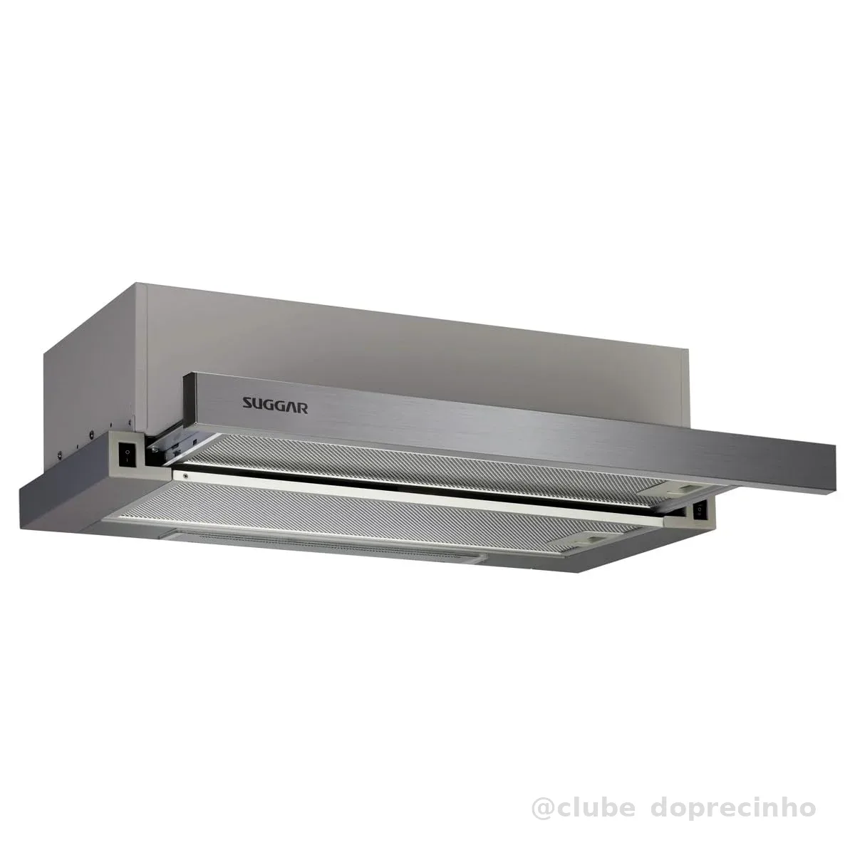 SUGGAR DEPURADOR DE AR SLIM DE EMBUTIR 60CM INOX 220V DE62IX