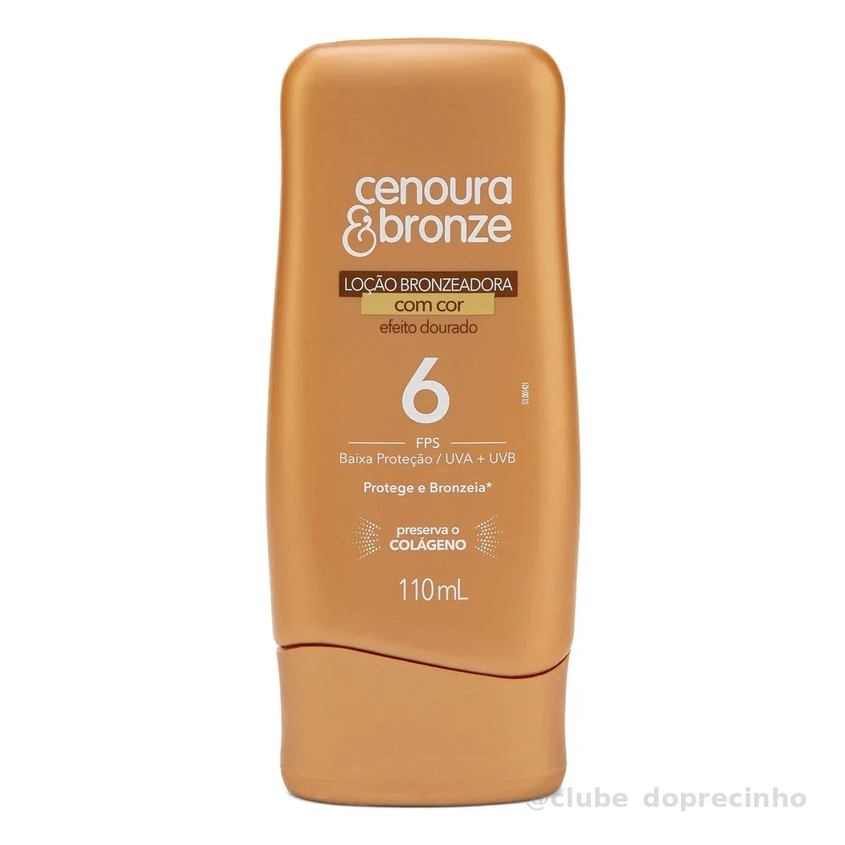 Cenoura e Bronze Loção Bronzeadora Com Cor Fps6