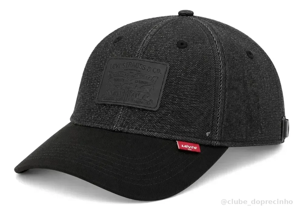 Bone Levis Relaxed Dad Heritage Lba001247 Unissex Lavagem Escuro Un Lisa