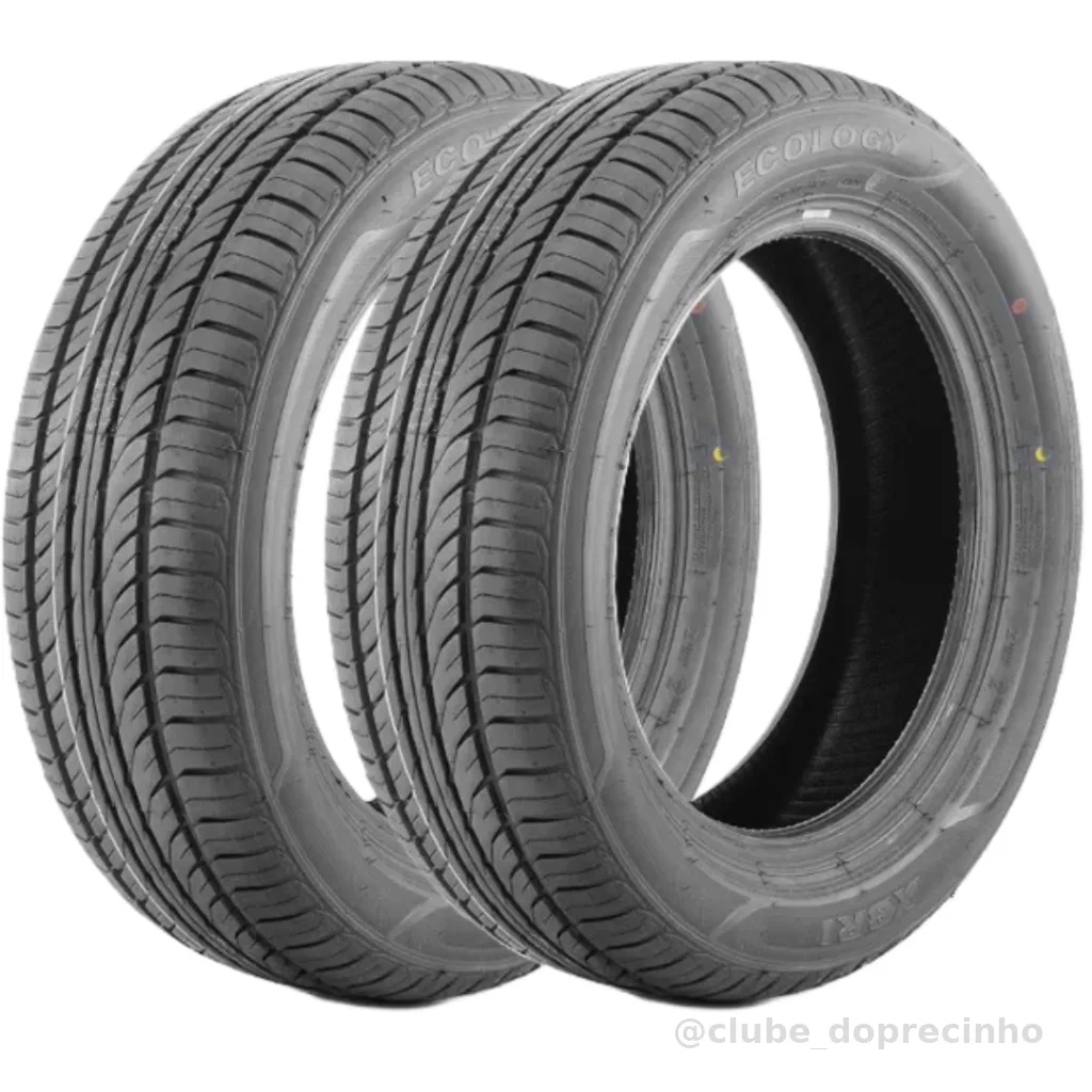 Kit 2 Pneus 185/60 R15 XBRI Ecology XL 88H Aro 15 Novos