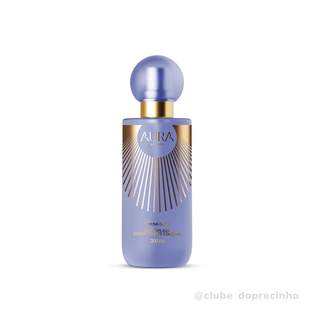Body Splash Desodorante Corporal Athena Glow 200ml