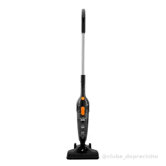 Aspirador de Pó Vertical 2 em 1 preto 1200W Britânia BAS1200C