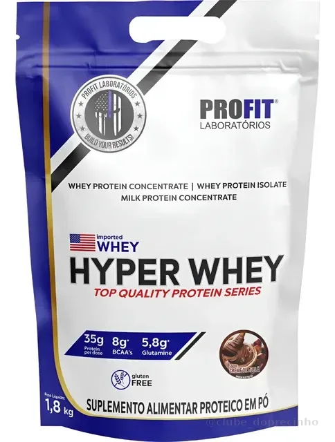Hyper Whey Bcaa Glutamina Bcaa Suplemento Profit Labs