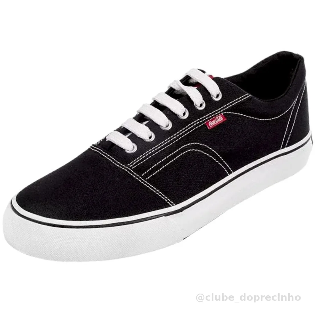 Tênis Coca Cola Surplay Canvas Preto