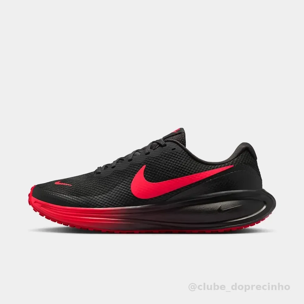 Tênis Nike Revolution 8 Masculino Preto/vermelho 42 Br