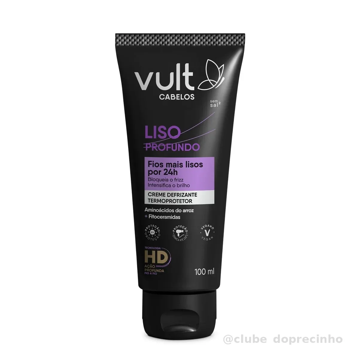 VULT CREM CAP DEFRIZANTE LISOS 100ml