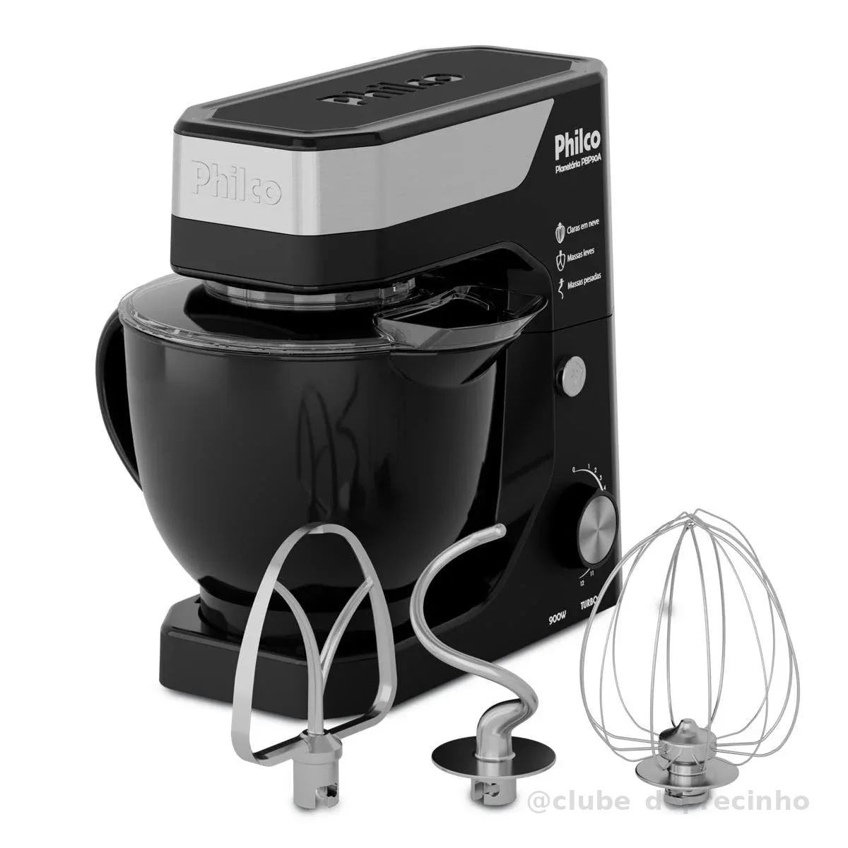 Batedeira Philco Planetária PBP90A Turbo 900W