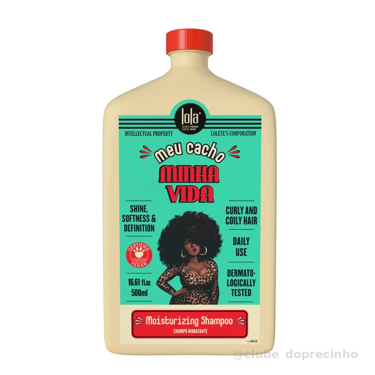 Meu Cacho Minha Vida Shampoo 500ml , Lola Cosmetics