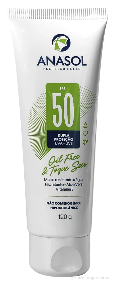 Anasol Protetor Solar FPS 50-120 g