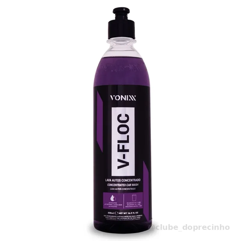 V-floc Vonixx Shampoo Automotivo Lava Auto Concentrado - 500ml