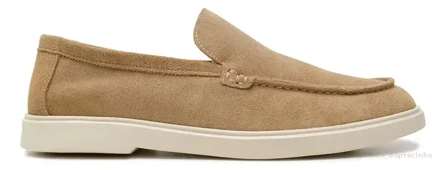 Mocassim Masculino Em Camurça Linha Esporte Fino Old Money