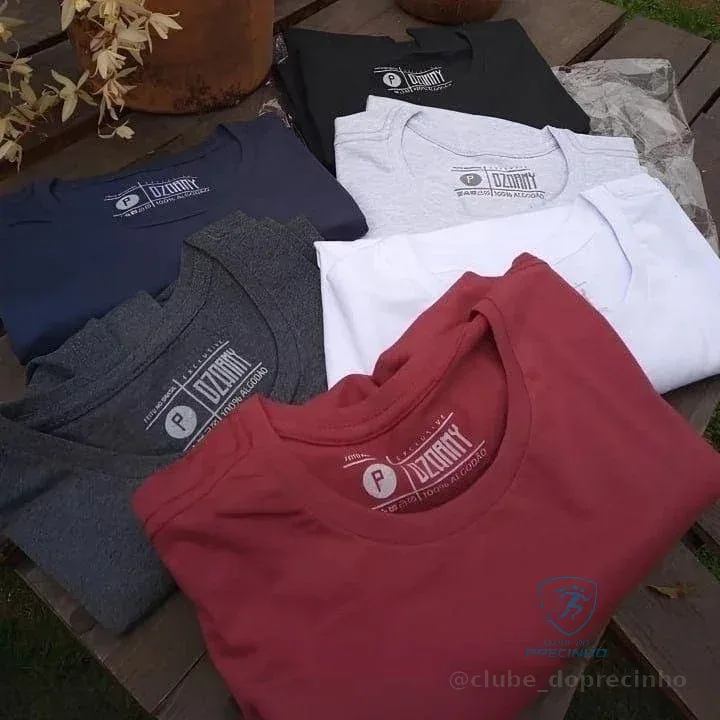 KIT CAMISETAS 100% ALGODÃO, pra usar no dia a dia