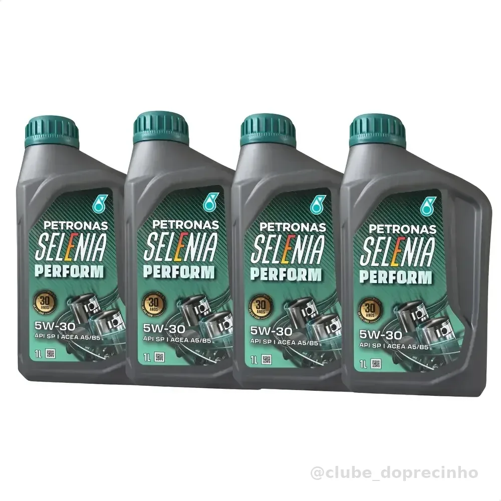 4 Litros Óleo Motor 5w30 Sintético Petronas Selenia Perform