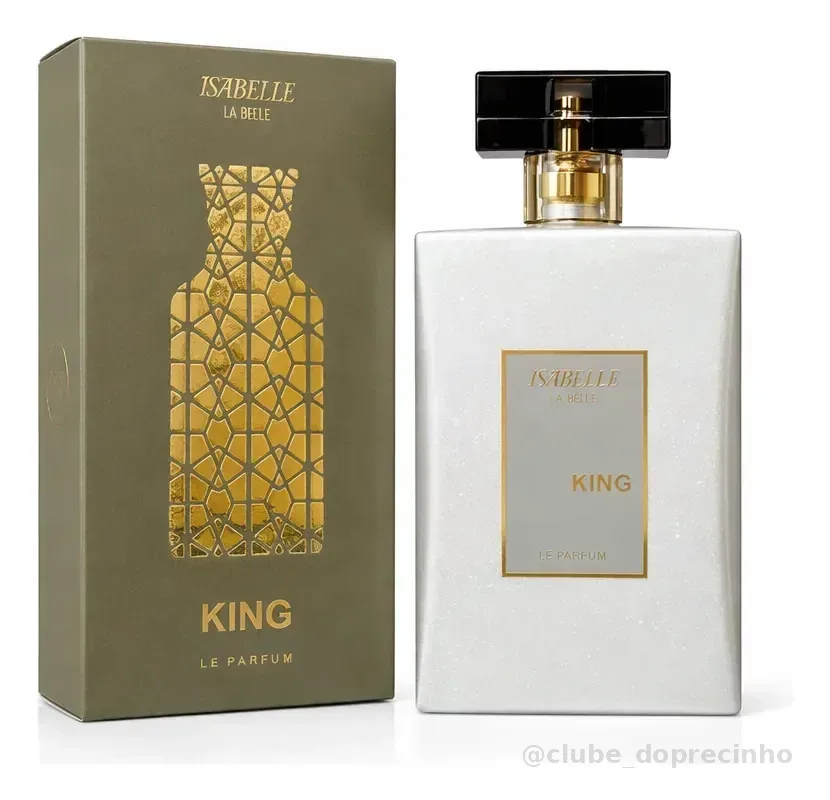 Perfume Arabe King 100ml Isabelle La Belle Masculino