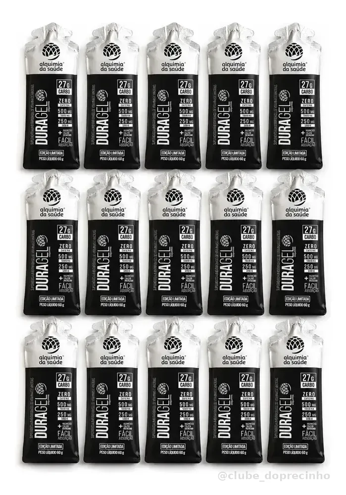 Duragel Alquimia Da Saúde Gel Carboidrato Neutro 15x60g