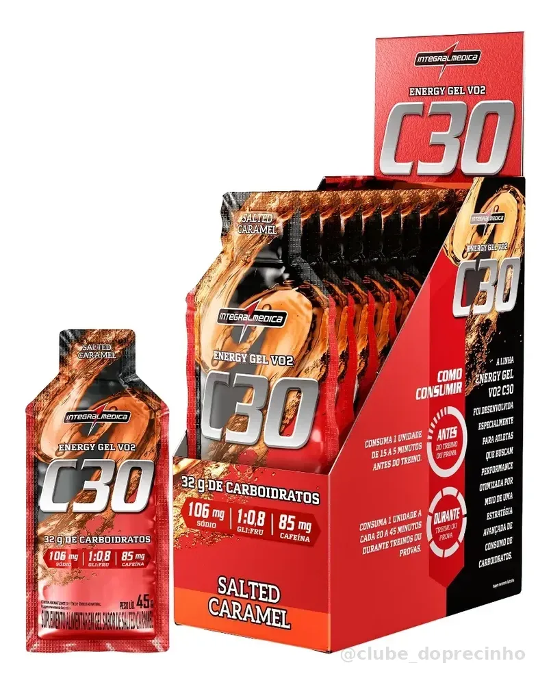 VO2 Energy Gel Salted Caramel Integralmédica