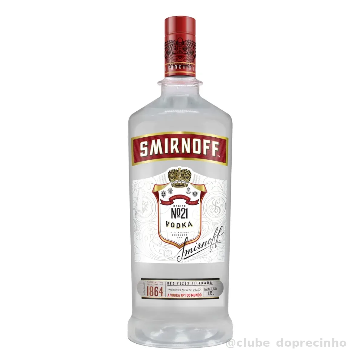 Vodka Smirnoff 1750ml