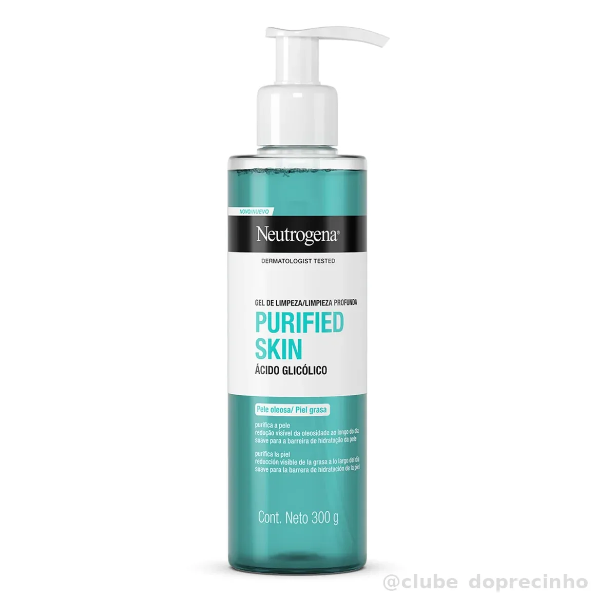 Neutrogena Gel de Limpeza Facial Purified Skin, 300g