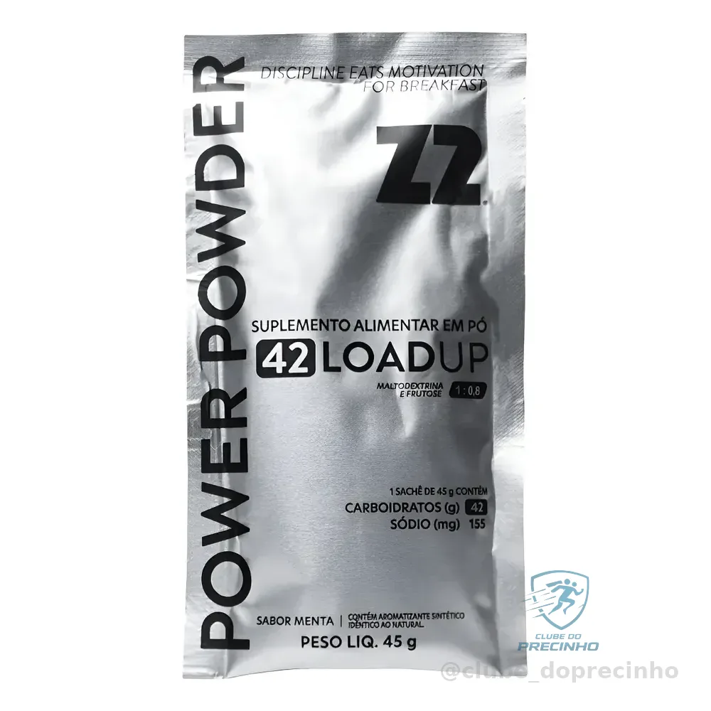 Intra-treino Power Powder Z2 Loadup Original Box 10 Sachês Menta