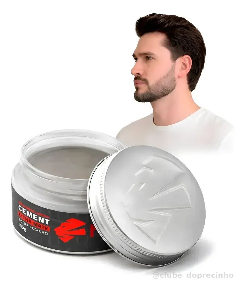 Pomada Modeladora Ultra Matte Cabelo Masculino Efeito Seco