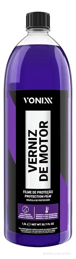 Verniz De Motor Filme De Proteção Para Motores Vonixx 1,5l