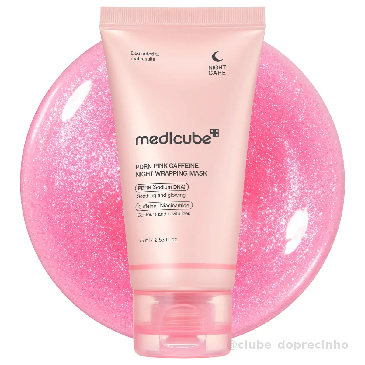 PDRN PINK CAFFEINE NIGHT WRAPPING MASK 75ml