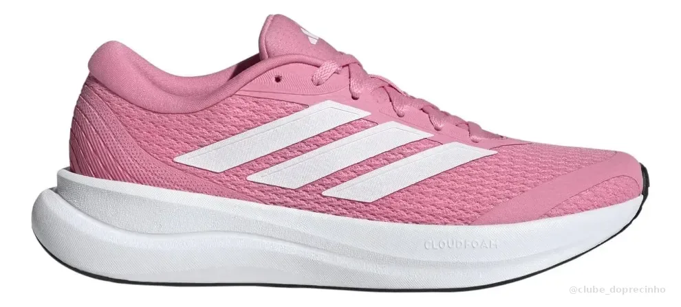 Tênis Feminino Runfalcon 6 adidas Rosa Lisa 37 Br