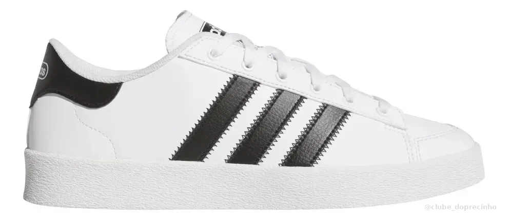 Tênis Masculino E Feminino Jump Hook adidas Branco Lisa 40 Br