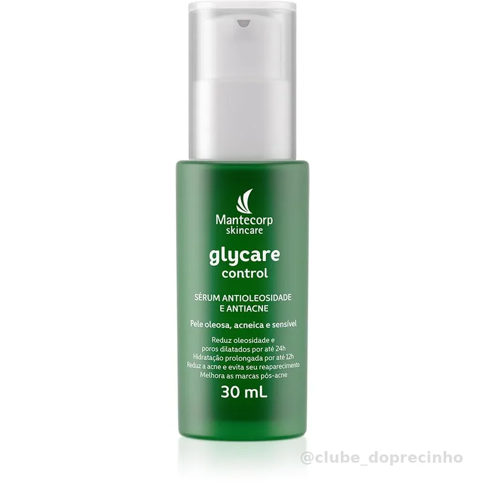 Sérum Antioleosidade Glycare Control 30ml Mantecorp Skincare