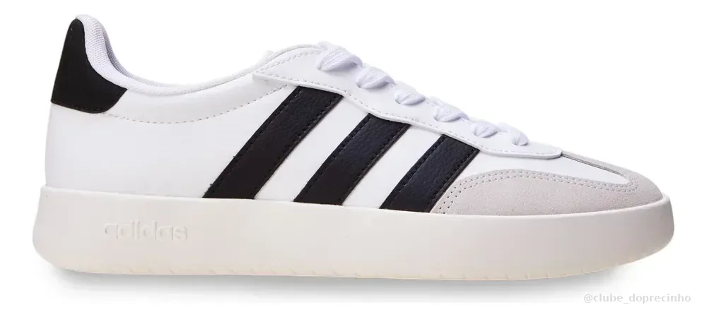 Tênis Masculino Barreda adidas Branco E Preto Liso 39 Br