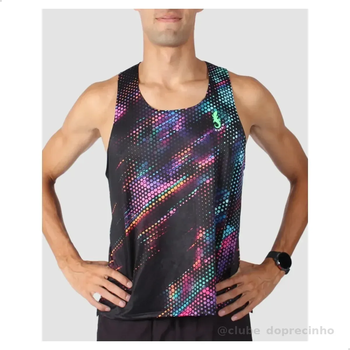 Regata Dry Fit Kupaa Masculina Holográfica