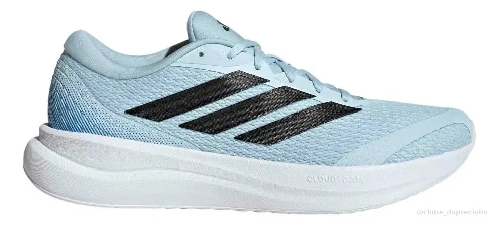 Tênis De Corrida Masculino Runfalcon 6 Cloudfoam adidas Azul Lisa 41 Br