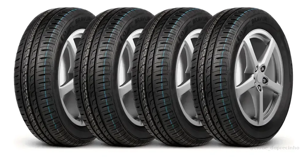 Kit 4 Pneus 185/70R14 Barum Bravuris 5HM 88H By Continental Aro 14