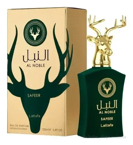Perfume Árabe Al Noble Safeer Lattafa Compartilhável 100ml