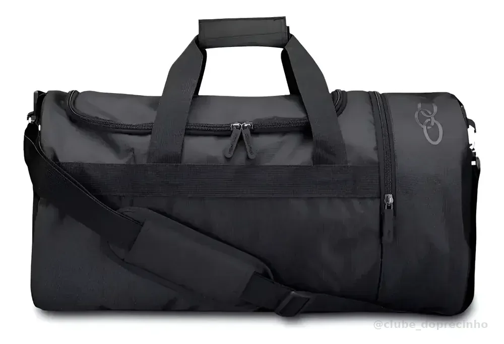 Mala Bolsa de Academia Unissex Mochila Fitness Gym Bag OIWB231809 Preto - Olympikus