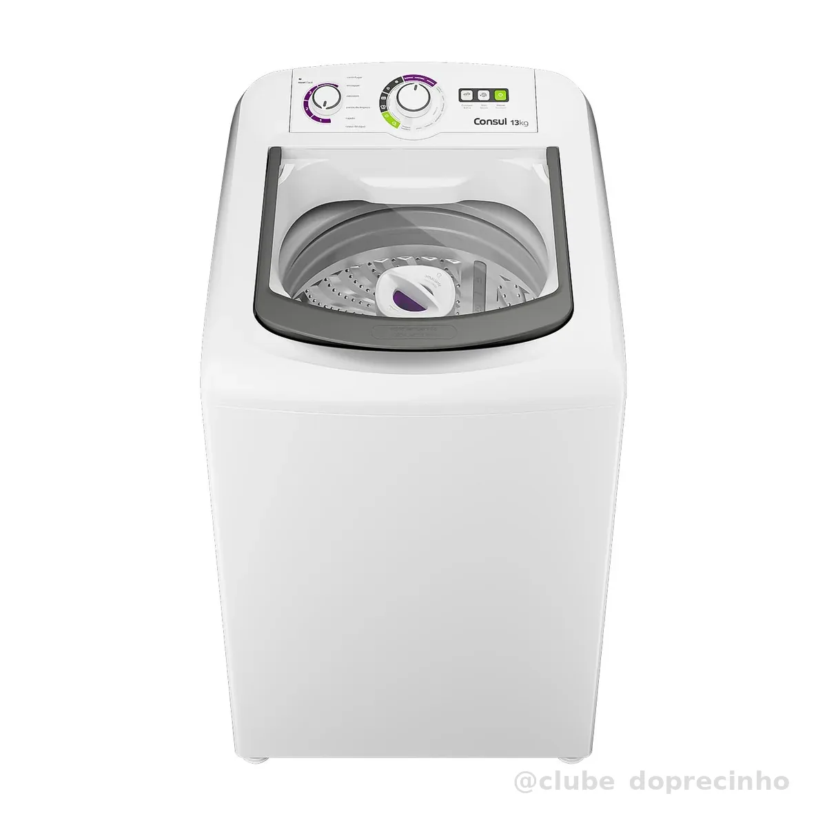 Máquina de Lavar 13kg Branca Consul com Dosagem Econômica - CWH13AB 220v