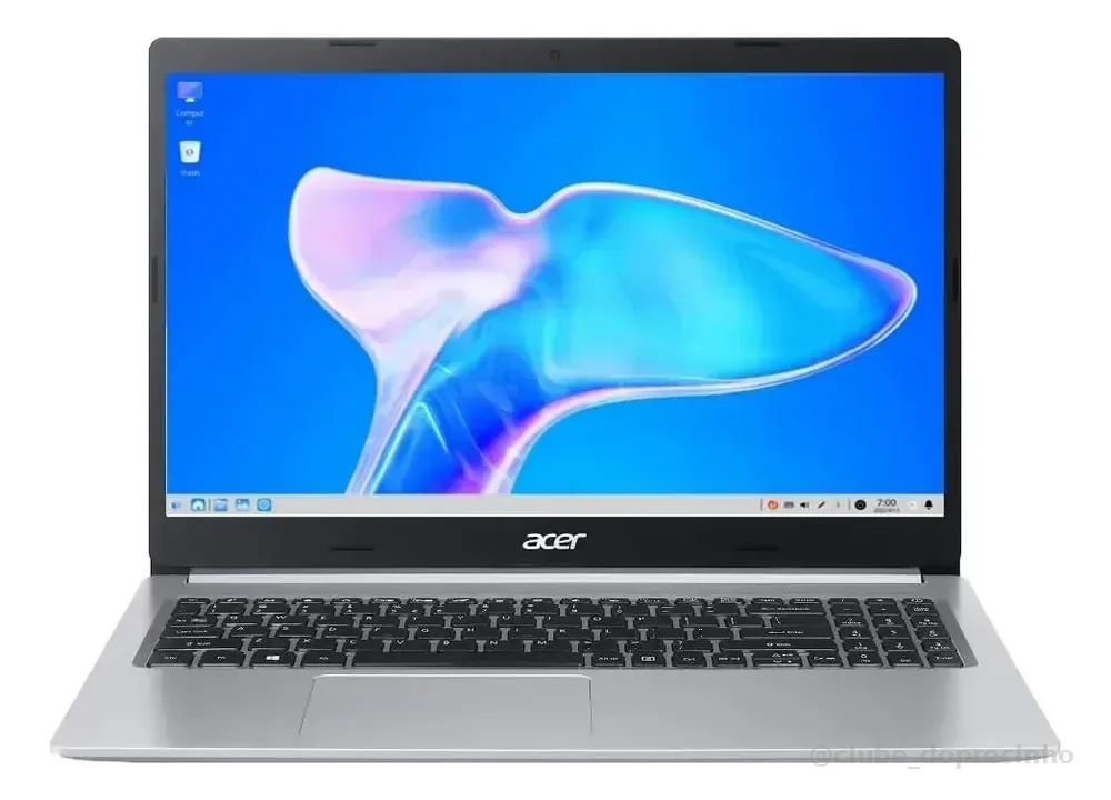 Notebook Acer Aspire 5 Ryzen 5 5500u Vega7 8gb Ram 256gb Ssd Cor Prata
