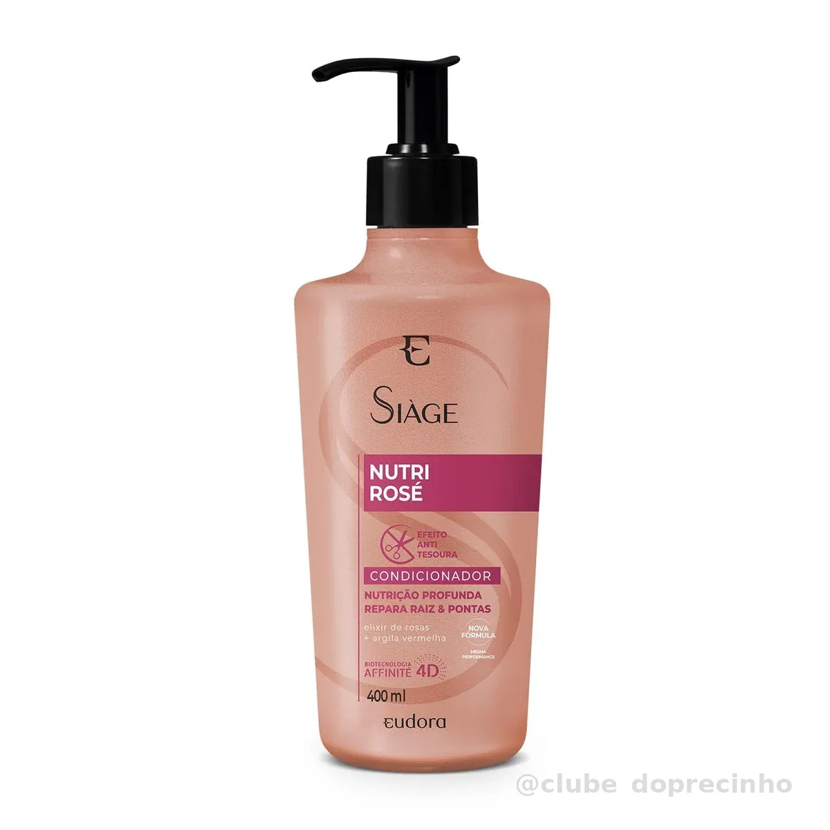 EUDORA SIÀGE CONDICIONADOR NUTRI ROSÈ 400ML