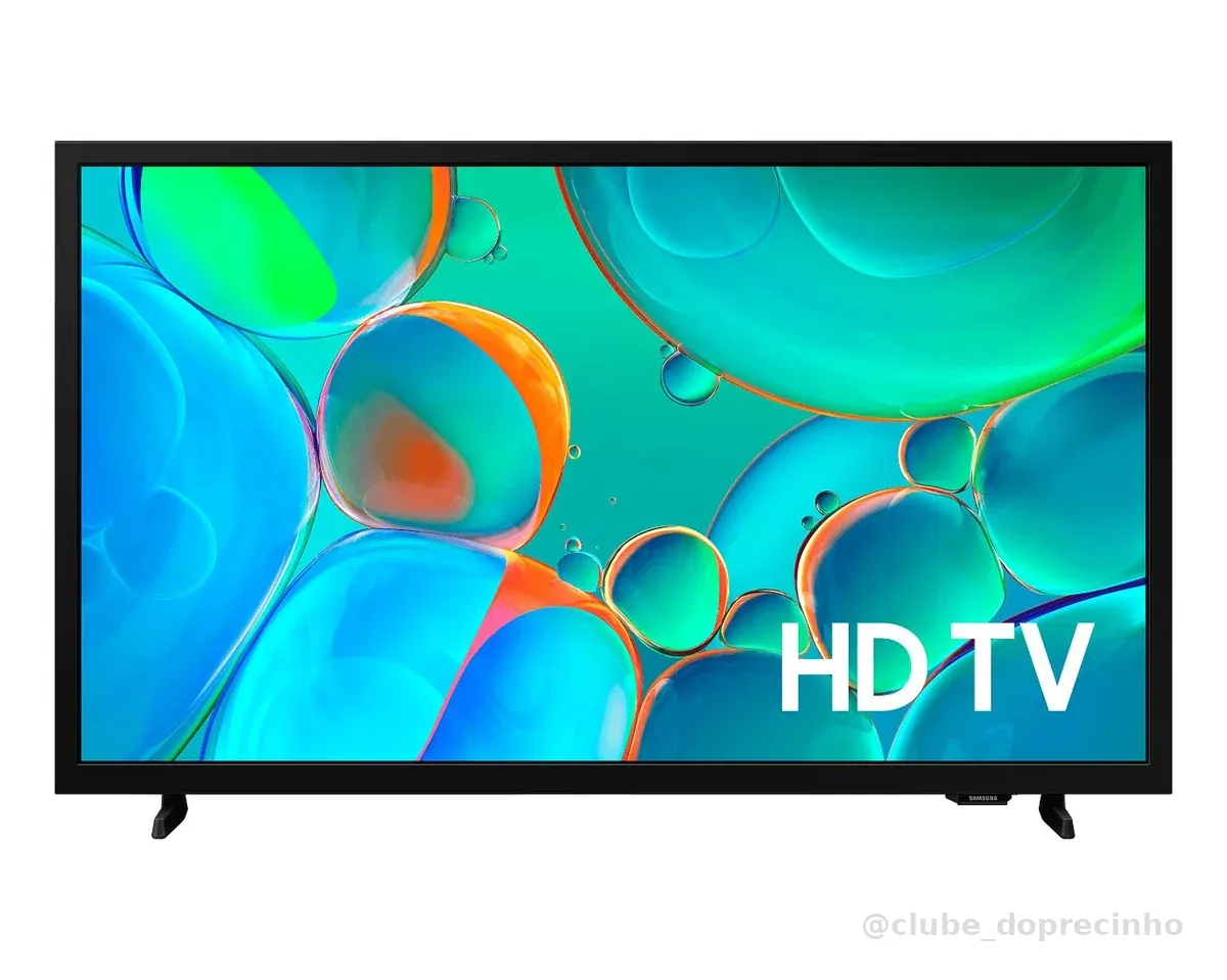 Smart TV Samsung 32" HD Tizen HDR Wi-Fi HDMI Bivolt Preta
