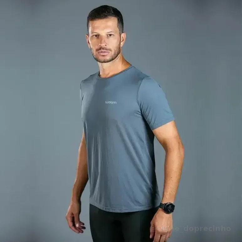 Camiseta Woom Running Light Run Masculino