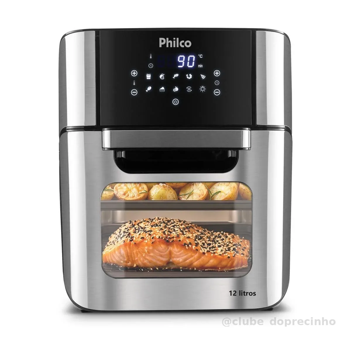 FRITADEIRA AIR FRYER PHILCO 12L PT PFR2200P 220V