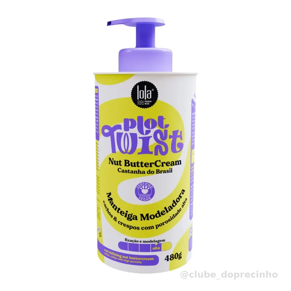 Plot Twist Nut Butter Cream 480g , Lola Cosmetics