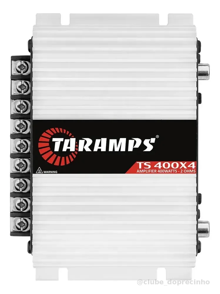 Modulo Taramps 400 Rms Ts-400 Ts400x4 T400 4 Canais V6